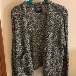 abercrombie stitch cardigan